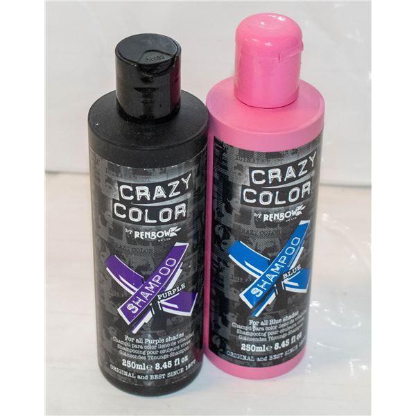 2 BOTTLES 250mL SEMI PERMANENT COLOR SHAMPOO