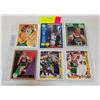 Image 1 : LOT OF 6 LARRY BIRD SUPERSTAR CARDS