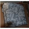 11.8 METERS OF GREY FLORAL SARONG MATERIAL