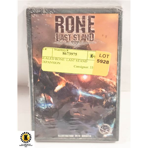 SEALED RONE: LAST STAND EXPANSION