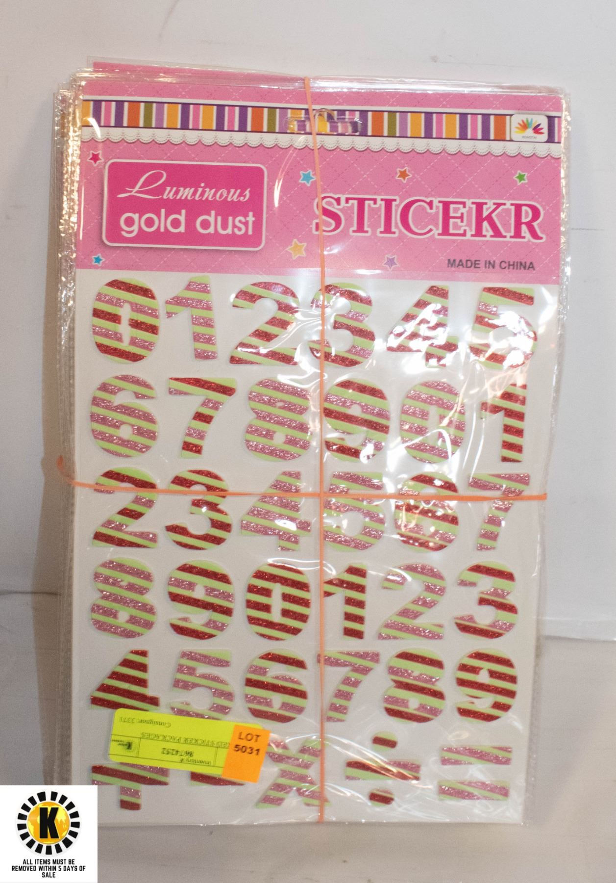 MIXED STICKER PACKAGES