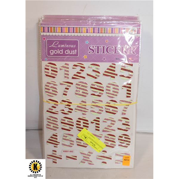 MIXED STICKER PACKAGES