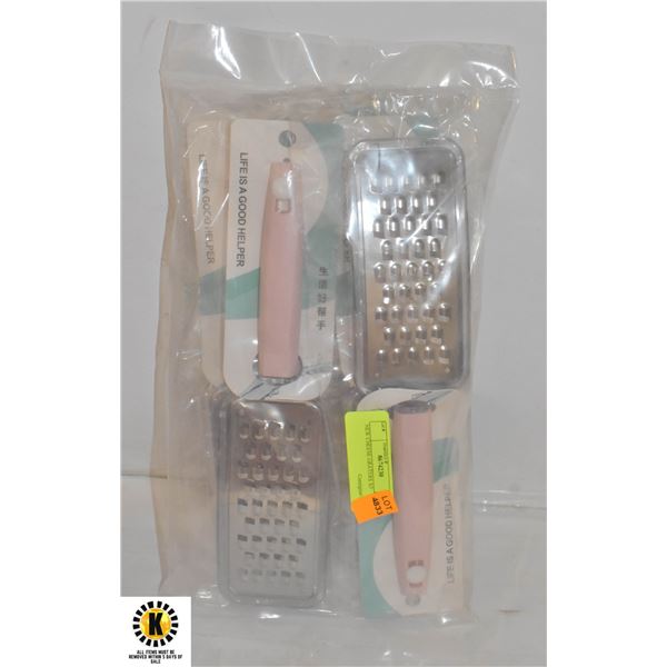 NEW CHEESE GRATERS X5