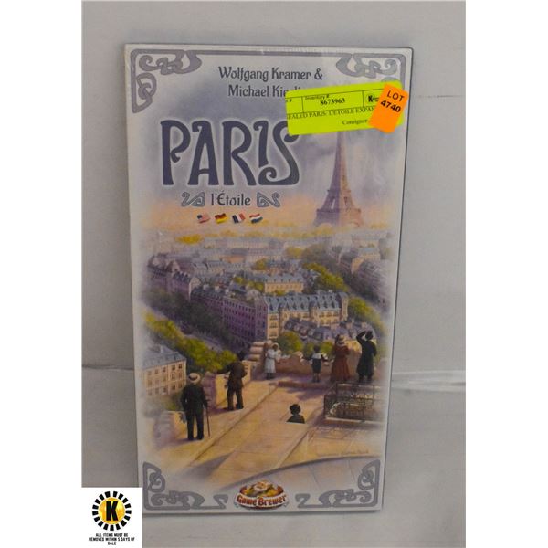 SEALED PARIS: L'ETOILE EXPANSION