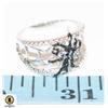Image 1 : SKULL FASHION RING, SIZE 10, NEW