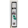 Image 1 : 4 PAIRS NEW STAINLESS STEEL EARRINGS IN GIFT BOX
