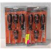 Image 1 : 2 PACKS OF 4PC SCREWDRIVER SET