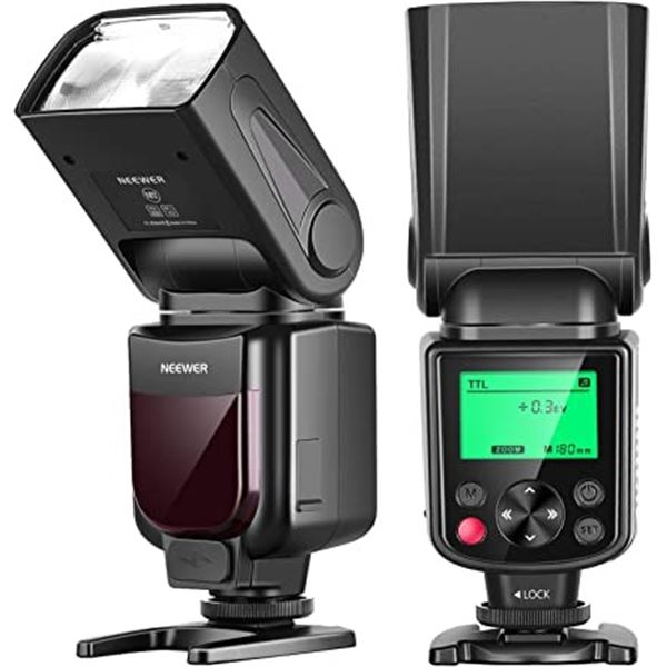 NEW UNPACKED NEEWER 750II FLASH SPEEDLITE W/ LCD