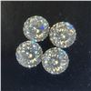 Image 1 : BZ1467-161 LASER CUT WHITE MOISSANITE(4CT)