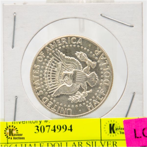 USA 1964 HALF DOLLAR SILVER