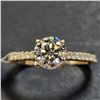 Image 1 : BZ1467-155 10K MOISSANITE RING