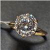 Image 1 : BZ1465-154 10K WHITE MOISSANITE (2.42CT) RING