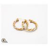 Image 1 : 14K WOMENS HOOP EARRINGS