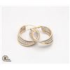 Image 1 : 14K WOMENS HOOP EARRINGS