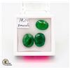 19.10 CT TW OVAL SHAPED EMERALD COLOR ENHANCED