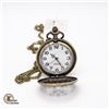 Image 2 : NEW BRONZE TONE DAD POCKET WATCH WITH