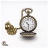 Image 2 : NEW BRONZE TONE SOLDIER POCKET WATCH