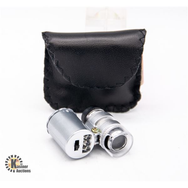 JEWELLERS/CURRENCY 60X LED LIGHTED MICROSCOPE