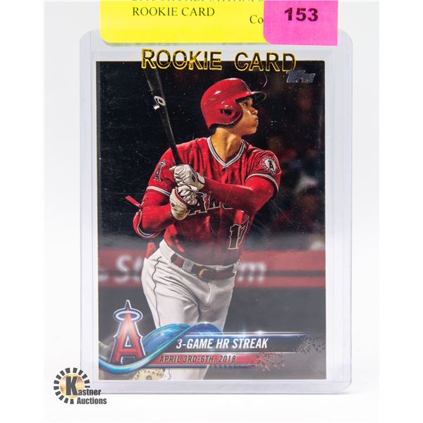 2018 SHOHEI OHTANI SUPERSTAR ROOKIE CARD