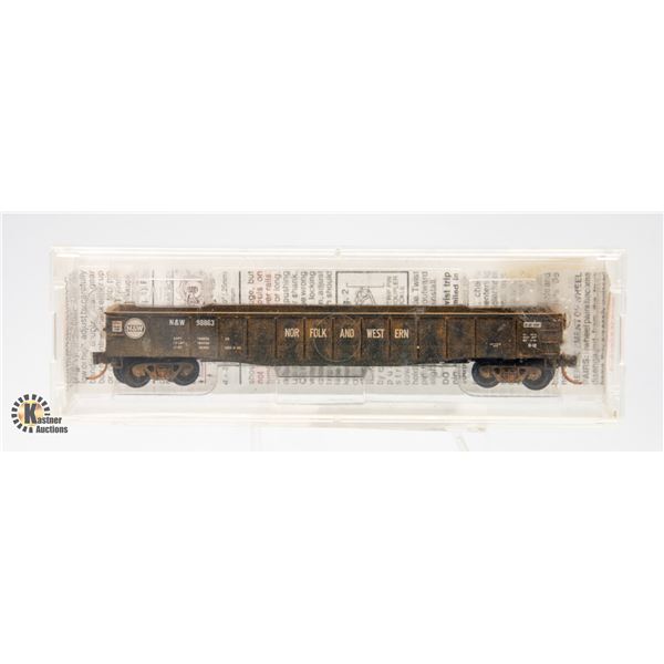 MICRO TRAINS 50' STEEL SIDE, 14 PANEL, FIXED