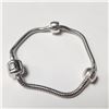 BZ1467-162 SILVER PANDORA STYLE BRACELET