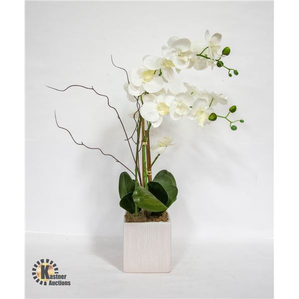 ARTIFICIAL ORCHID IN LOVEL DESIGN POT