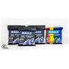 BAG WITH 16 NEW HALLS PACKS - 9 LOZENGES PER PACK