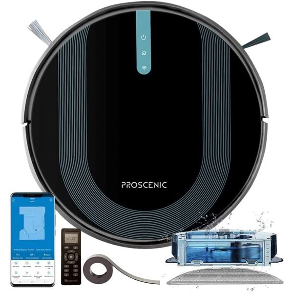 NEW PROSCENIC 850T ROBOT MOP AND VACUUM SYSTEM