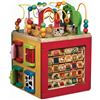 NEW BATTAT FARM ACTIVITY CUBE, WOODEN, CLASSIC