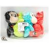 Image 1 : NEW PLAY BEAUTY 4PC MONKEY PLUSHES