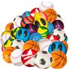 Image 1 : NEW BAG OF 50 MINI STRESS BALLS, ASSORTED STYLES