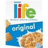 Image 1 : NEW CASE OF 6 QUAKER LIFE ORIGINAL CEREAL BOXES