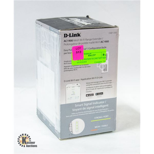 NEW REPACKED D-LINK WIFI RANGE EXTENDER