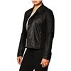 Image 1 : NEW LARK & RO WOMENS SMALL GENUINE LEATHER MOTO