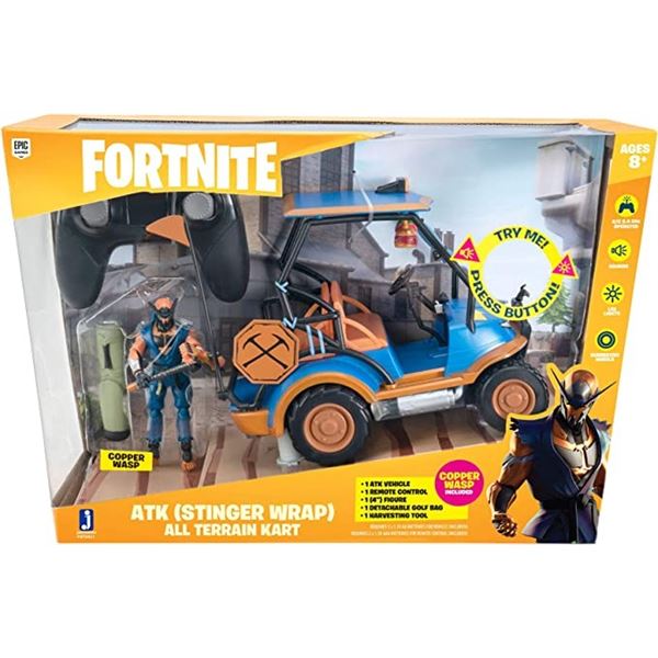 NEW EPIC GAMES FORTNITE ATK ( STINGER WRAP ) ALL