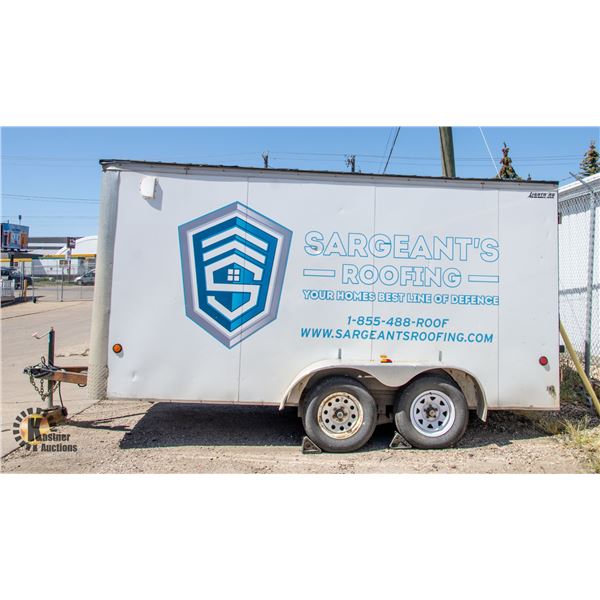 2013 ROYAL CARGO ENCLOSED UTILITY TRAILER