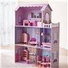 Image 2 : NEW TEAMSON KIDS FANCY MANSION DOLLHOUSE WITH