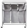 Image 1 : NEW AMZ BASICS 3-BAG LAUNDRY SORTER WITH IRONING