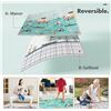 Image 3 : NEW UANLAUO BABY PLAYPEN WITH PLAY MAT, GREY