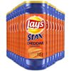 Image 1 : NEW CASE OF 17 BOTTLES OF LAYS STAX CHEDDAR CHIPS