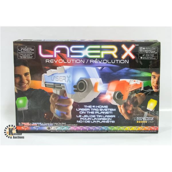 NEW REPACKED LASER X REVOLUTION 2 PLAYER SET