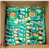 Image 1 : NEW CASE OF 35 PACKS OF LAYS SALT & VINEGAR SNACK