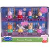 Image 1 : NEW PEPPA THE PIG FOREVER FRIENDS 8 PIECE FIGURE