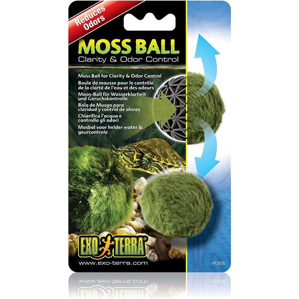 NEW 3 PACKS OF EXO TERRA MOSS BALLS CLARITY &