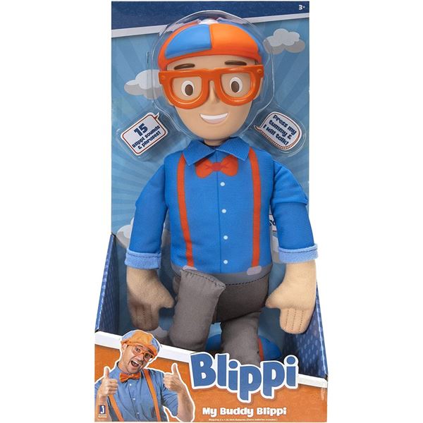 NEW MY BUDDY BLIPPI DOLL