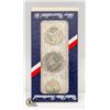 Image 2 : 1776-1976 SILVER USA 3 COIN UNCIRCULATED SET
