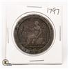 Image 1 : 1797 GREAT BRITAIN "CARTWHEEL" ONE PENNY COIN