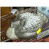Image 1 : 43 POUND CONCRETE GARDEN LOON STATUE