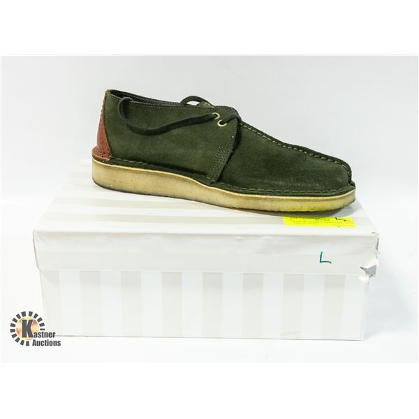 PAIR OF CLARK'S ORIGINALS - DARK GREEN WITH