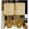 Image 1 : SET OF BRASS LIGHTS 45" TALL